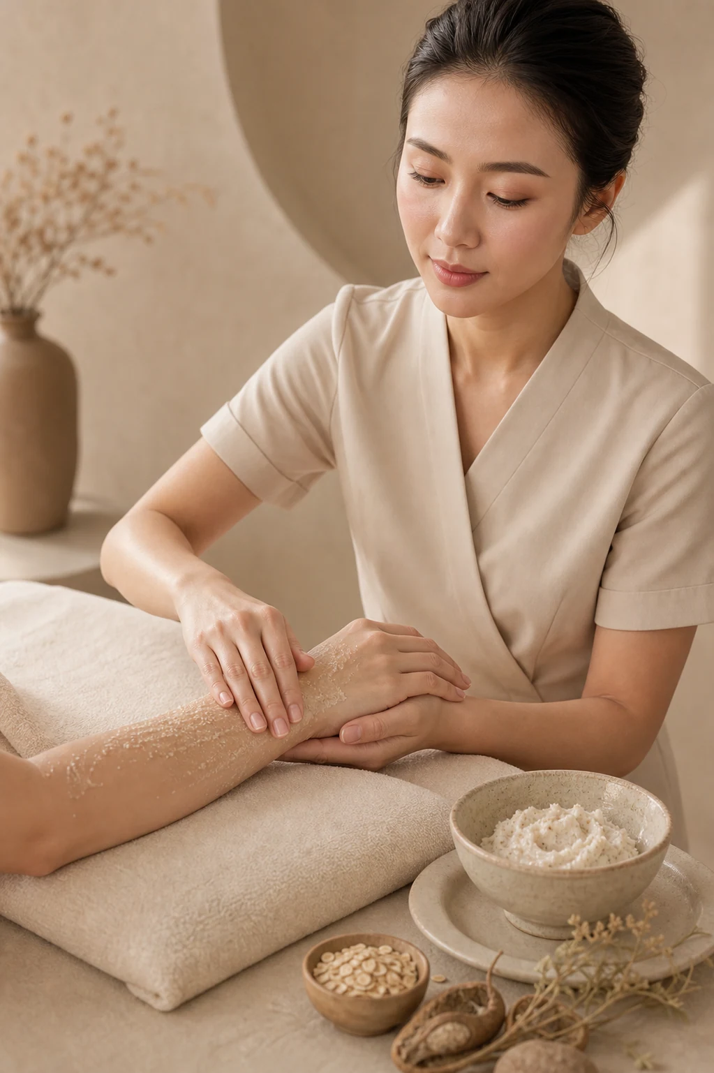 Chăm sóc da cơ thể: hướng dẫn chuẩn bị và chăm sóc