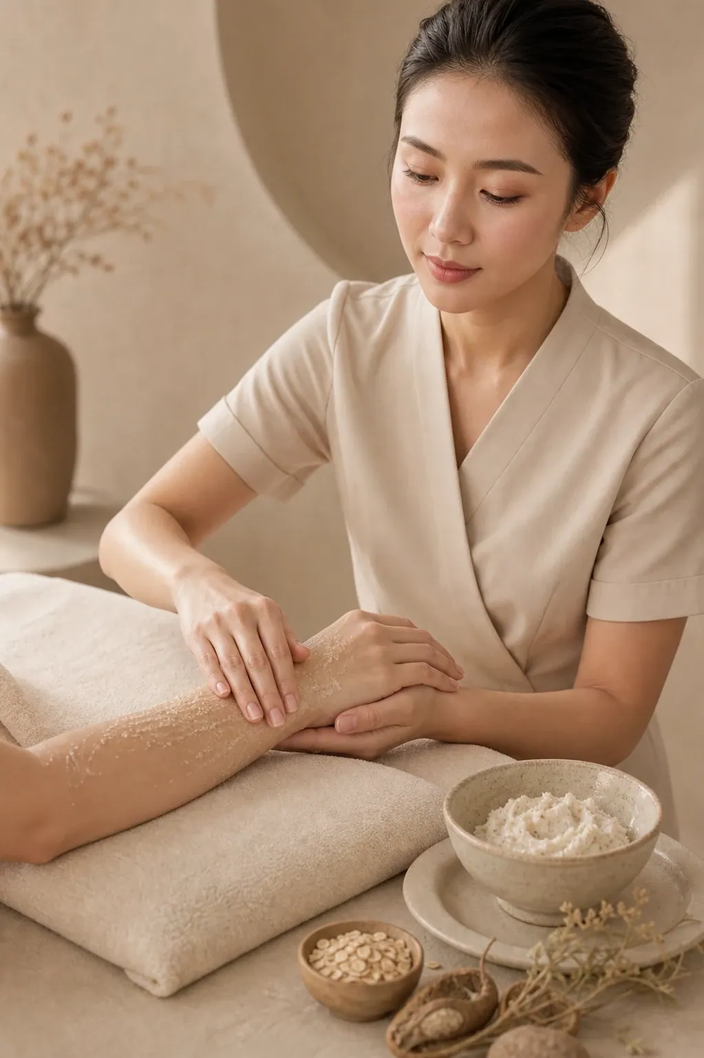 Chăm sóc da cơ thể: hướng dẫn chuẩn bị và chăm sóc